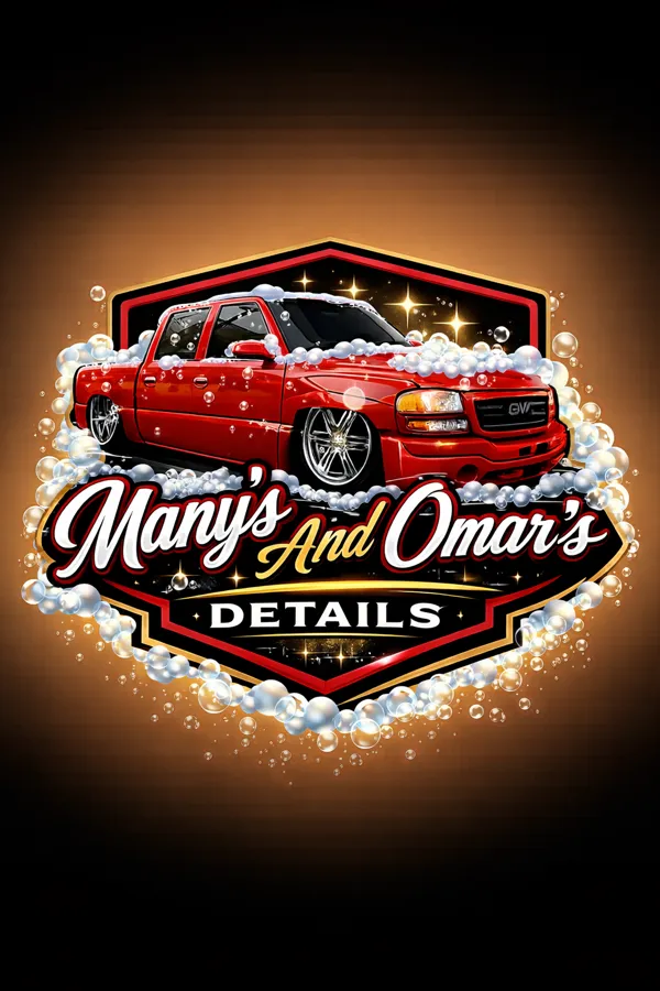 Many's and Omar's Mobile Detailing logo